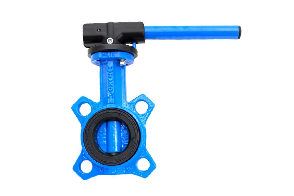 ЭНЭКОС Затвор дисковый межфланцевый типа ЗДМ DN (Ду) 100, PN (Pу) 16