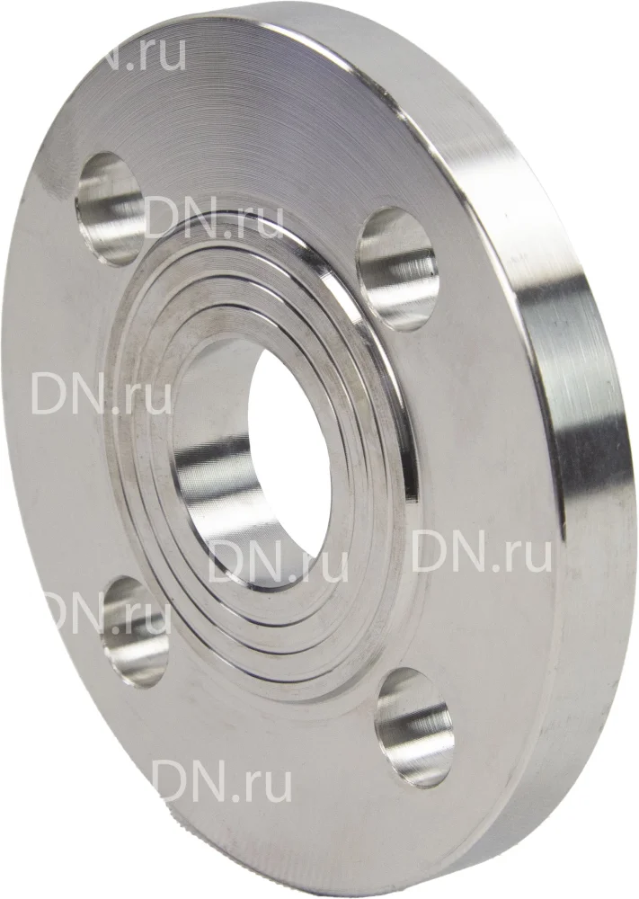 Фланец плоский DN.ru Ду25 Ру16 корпус - нержавеющая сталь 12Х18Н10Т, тип 01, ряд 1, исполнение B, гр. IV, ГОСТ 33259-2015