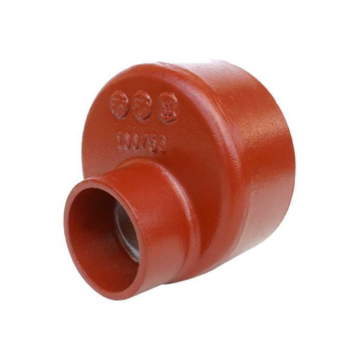 Переход эксцентрический чугунный безраструбный SML Ду 250-200