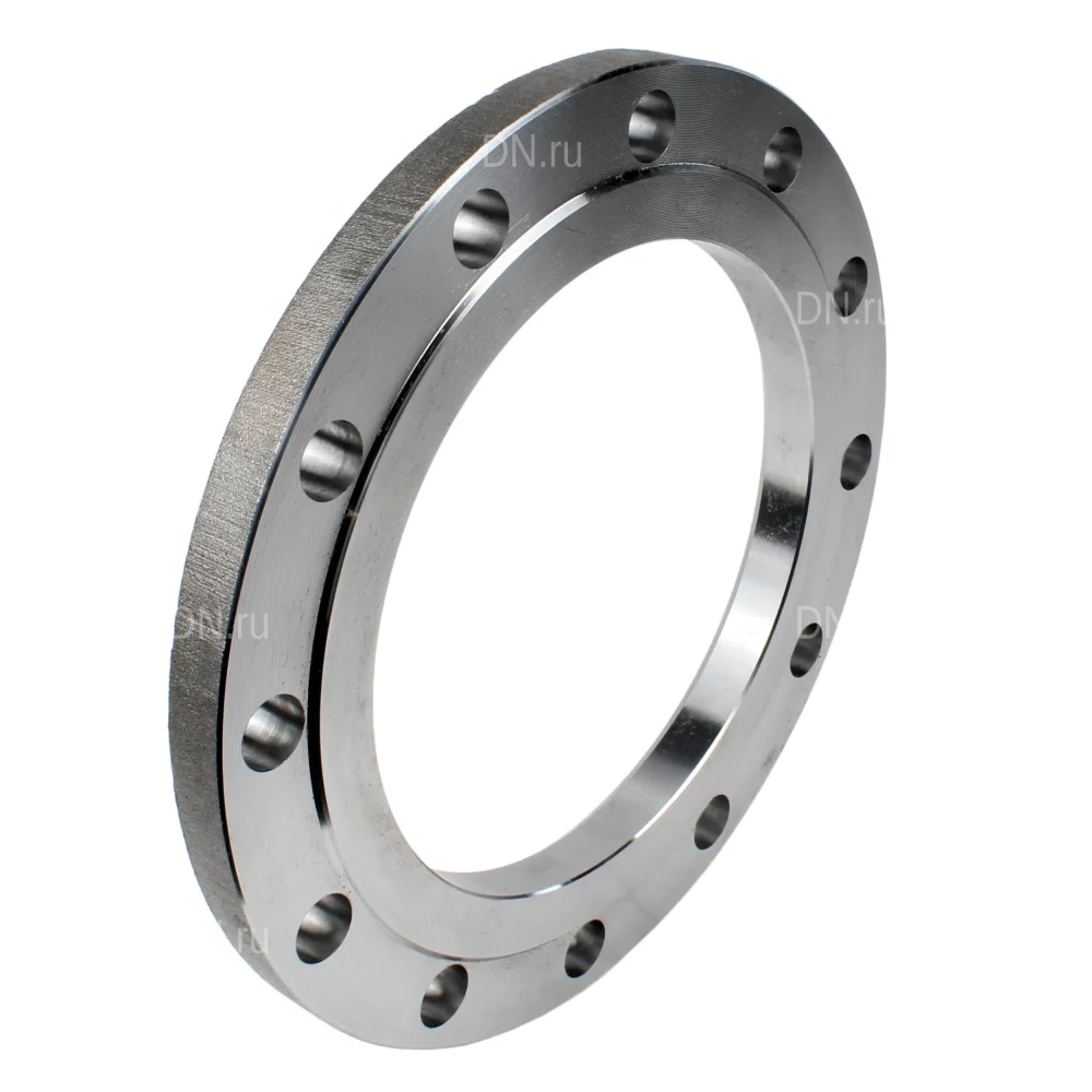 Фланец плоский DN.ru Ду250 Ру16 корпус - нержавеющая сталь SS304, тип 01, ряд 1, исполнение B, гр. IV, ГОСТ 33259-2015