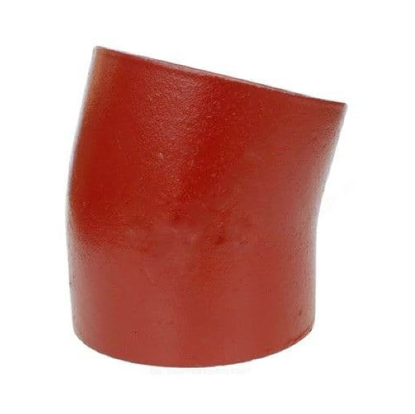 Отвод 15° чугунный SML Ду 50 безраструбный