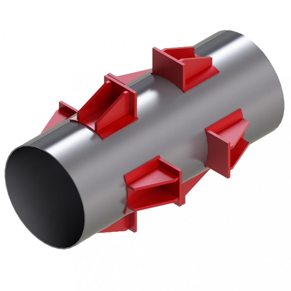 Опора DN920 ТС-664.00.00-05 серия 5.903-13 выпуск 7-95 неподвижная четырехупорная усиленная