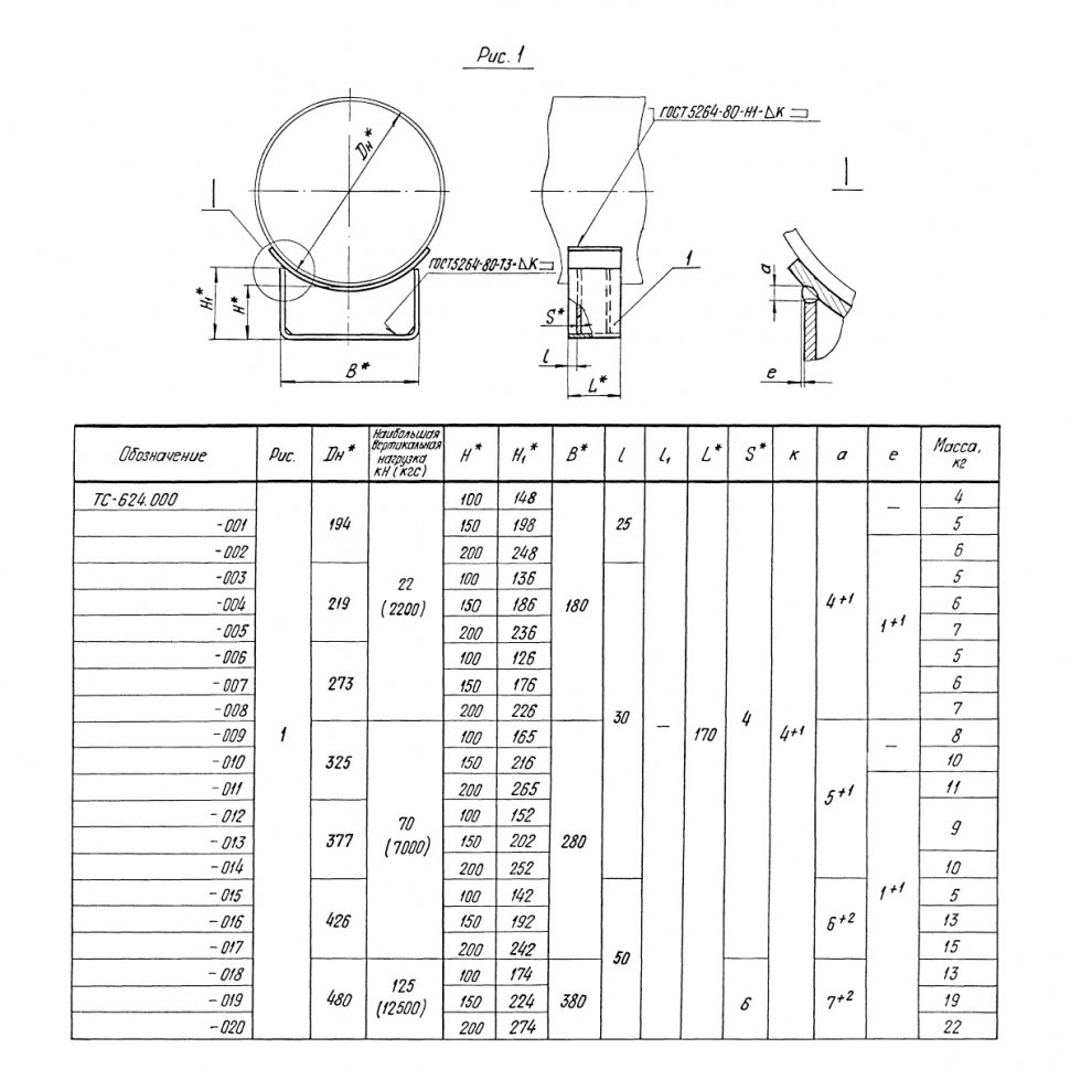Опора ТС-624.000-001 