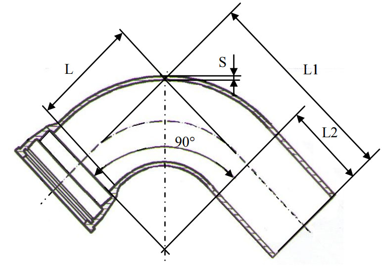 Колено чугунное Свободный сокол