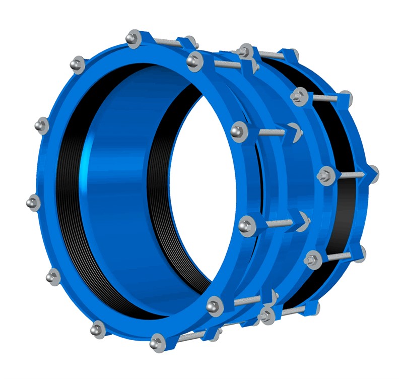 Муфта соединительная AVK SUPER HYDRO, универсальная, из углеродистой стали, серия 8004 PN16 Диапазон 940-980