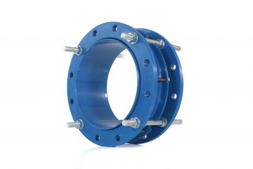 Демонтажная вставка VAG DJ DN125, PN10 (ДУ125, РУ10)  фиксируемая, со сквозными анкерными болтами с обеих сторон