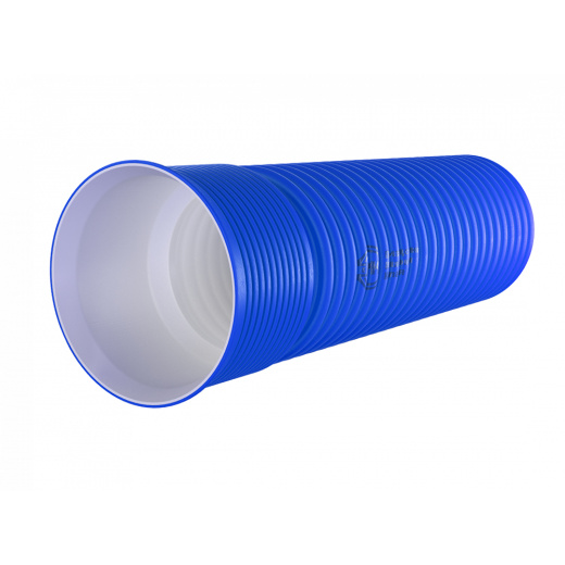 Труба гофрированная DN/ID 250 SN10 ПИКПАЙП-G с раструбом