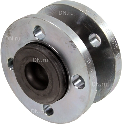 Компенсатор резиновый DN.ru CR-N34-F Ду65 Ру16 NBR фланцевый