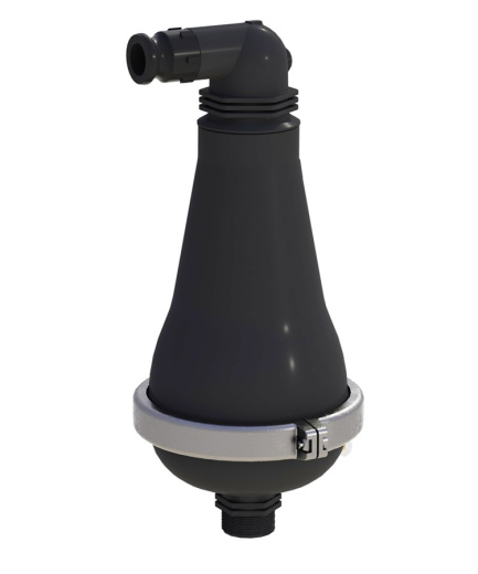 Клапан воздушный комбинированный AVK серия 701/95 PN16 DN 50 из полиамида, компактный дизайн