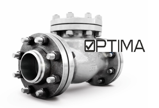 Клапан обратный 19нж76нж Ру16 Ду150