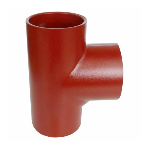 Тройник 88° чугунный безраструбный SML Ду 150-100