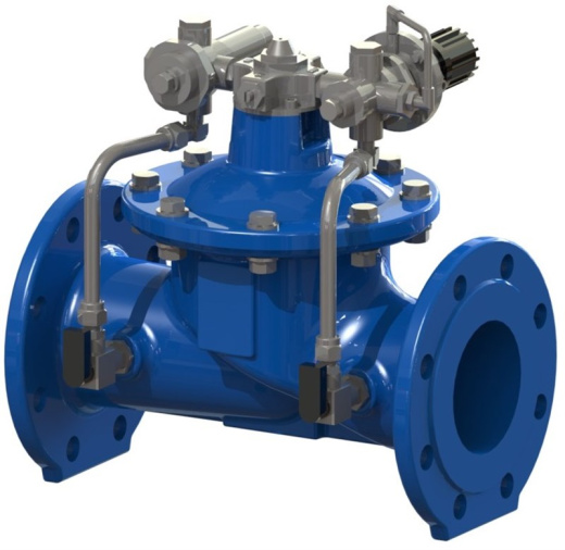 Клапан регулирующий AVK "ПОСЛЕ СЕБЯ" серия 856/000X-001 PN16 DN65 (0,6 - 6 бар) с редуцированным проходом