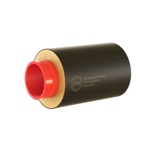 Труба напорная ПИКПАЙП PE-RT D 355 в ППУ изоляции с ПЭ оболочкой