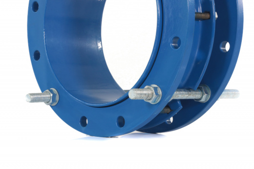 Демонтажная вставка VAG DJ DN125, PN10 (ДУ125, РУ10)  фиксируемая, со сквозными анкерными болтами с обеих сторон