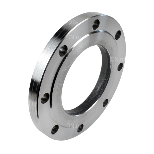 Фланец плоский DN.ru Ду125 Ру16 корпус - нержавеющая сталь SS304, тип 01, ряд 1, исполнение B, гр. IV, ГОСТ 33259-2015