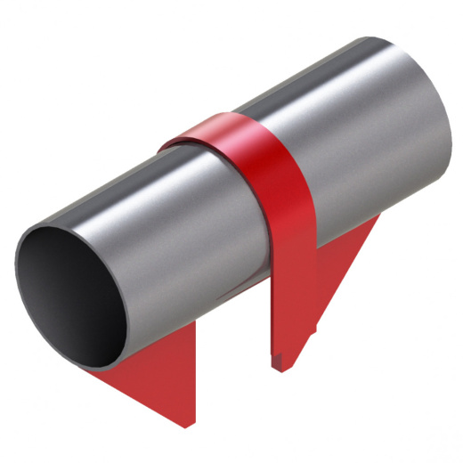 Опора DN38 ТС-659.00.00-008 серия 5.903-13 выпуск 7-95 неподвижная хомутовая