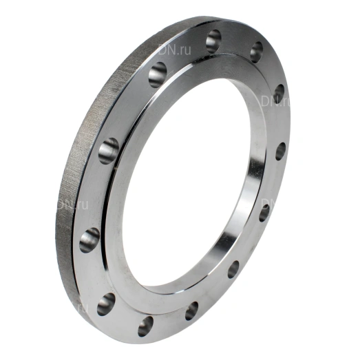 Фланец плоский DN.ru Ду200 Ру16 корпус - нержавеющая сталь SS304, тип 01, ряд 1, исполнение B, гр. IV, ГОСТ 33259-2015