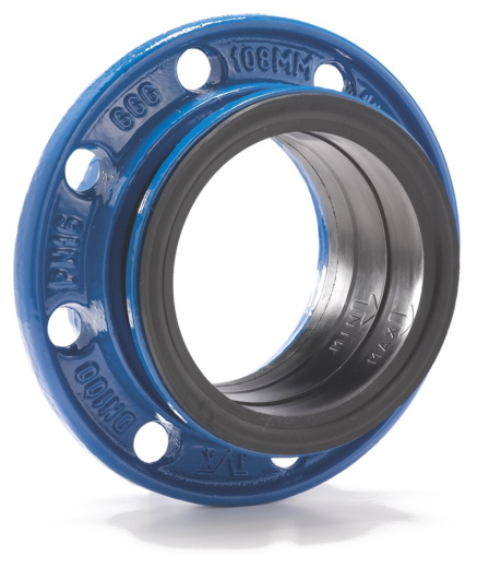 Комби фланец AVK нефиксирующего типа для труб из ВЧШГ PN10/16, DN 50.