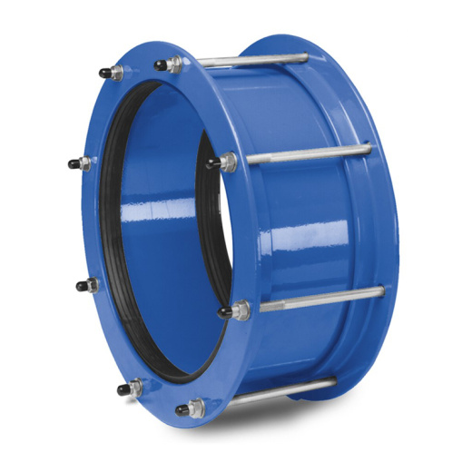 Муфта соединительная AVK DN700, PN16, серия 258/30, нефиксирующего типа, для чугунных труб CD, крепеж из оцинкованной пассивированной стали